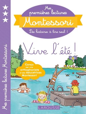 cover image of Mes premières lectures Montessori, Vive l'été !